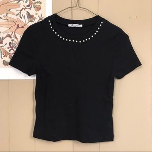 zara crop top
